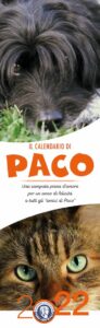 Calendario Paco 2022 copertina